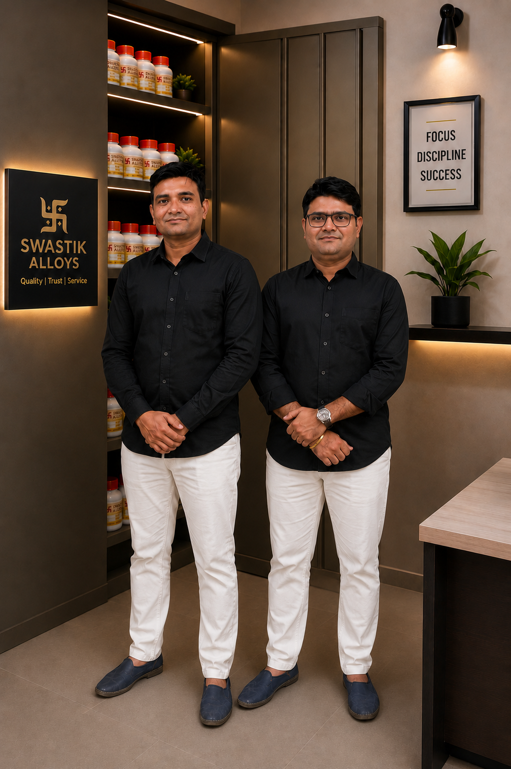 Mr Sanjay Bhalgama & Mr Mayur Bhalgama — Founders, Swastik Gold Alloys